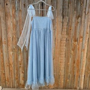 Sister Jane Blue Midi Sequin Dress